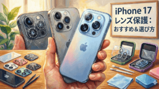 【徹底比較】iPhone17のレンズ保護は必要？おすすめフィルム・カバーと失敗しない選び方